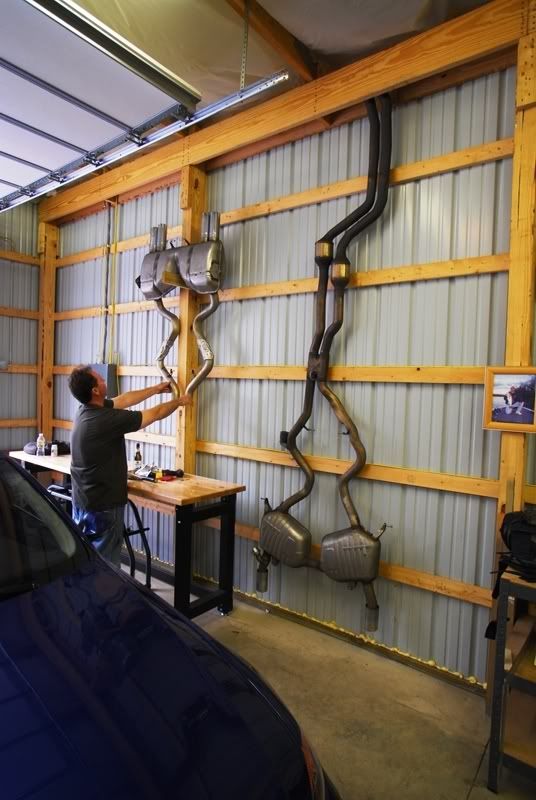 Local DIY/mod install day 2 at Clem's garage